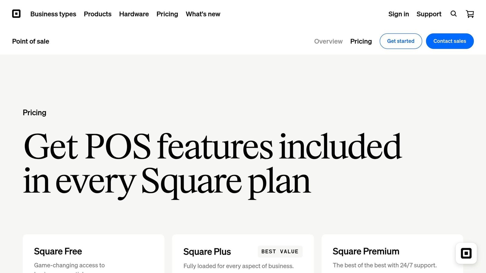 Square POS