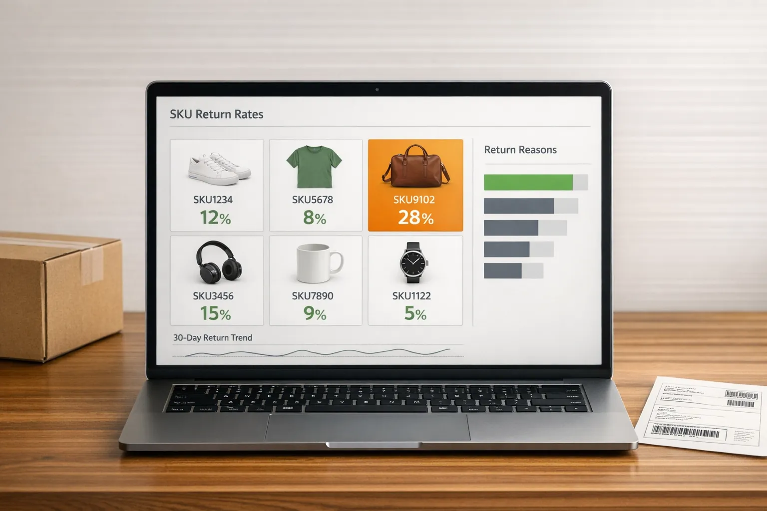 Track SKU Return Rates in Shopify